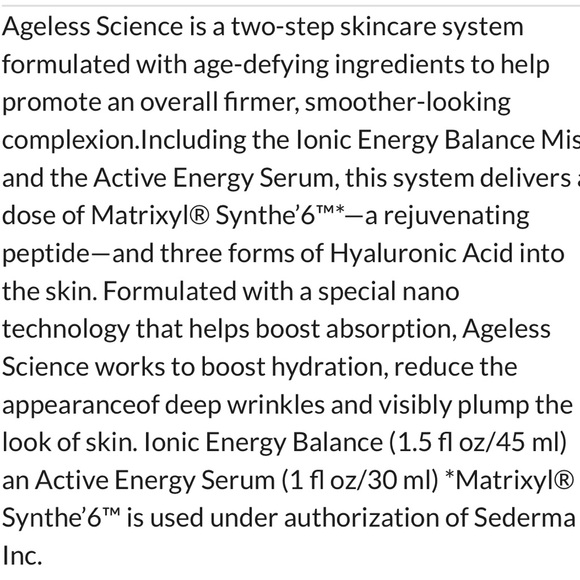 Ageless Science System - Picture 2 of 4